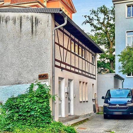Die Remise Mit Kostenlosem Parkplatz Direkt Vor Der Tuer Erfurt Bagian luar foto